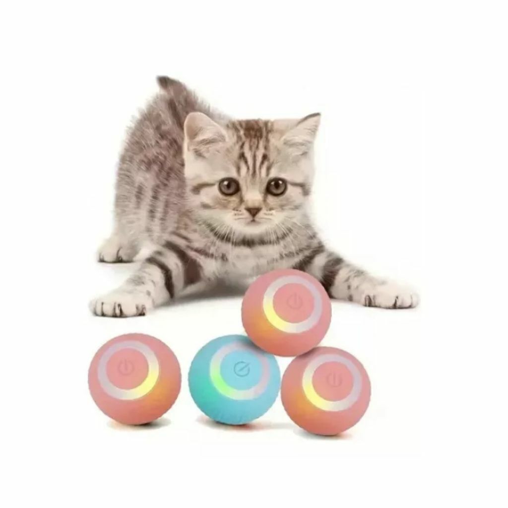 🥎 Pelota para Gatos con Movimiento Inteligente