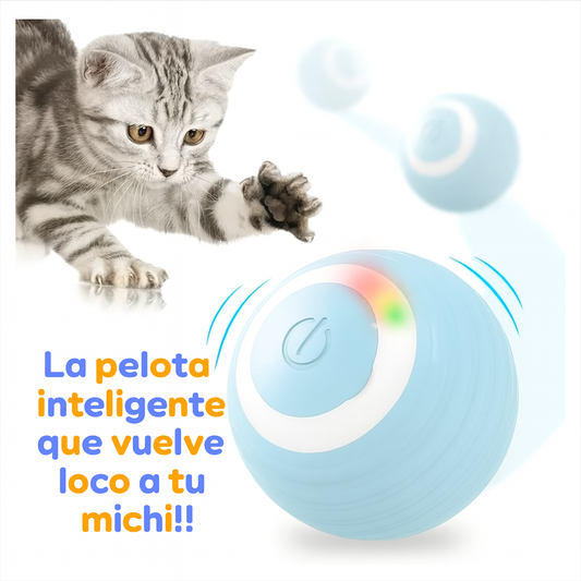 🥎 Pelota para Gatos con Movimiento Inteligente
