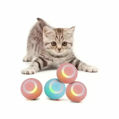 🥎 Pelota para Gatos con Movimiento Inteligente